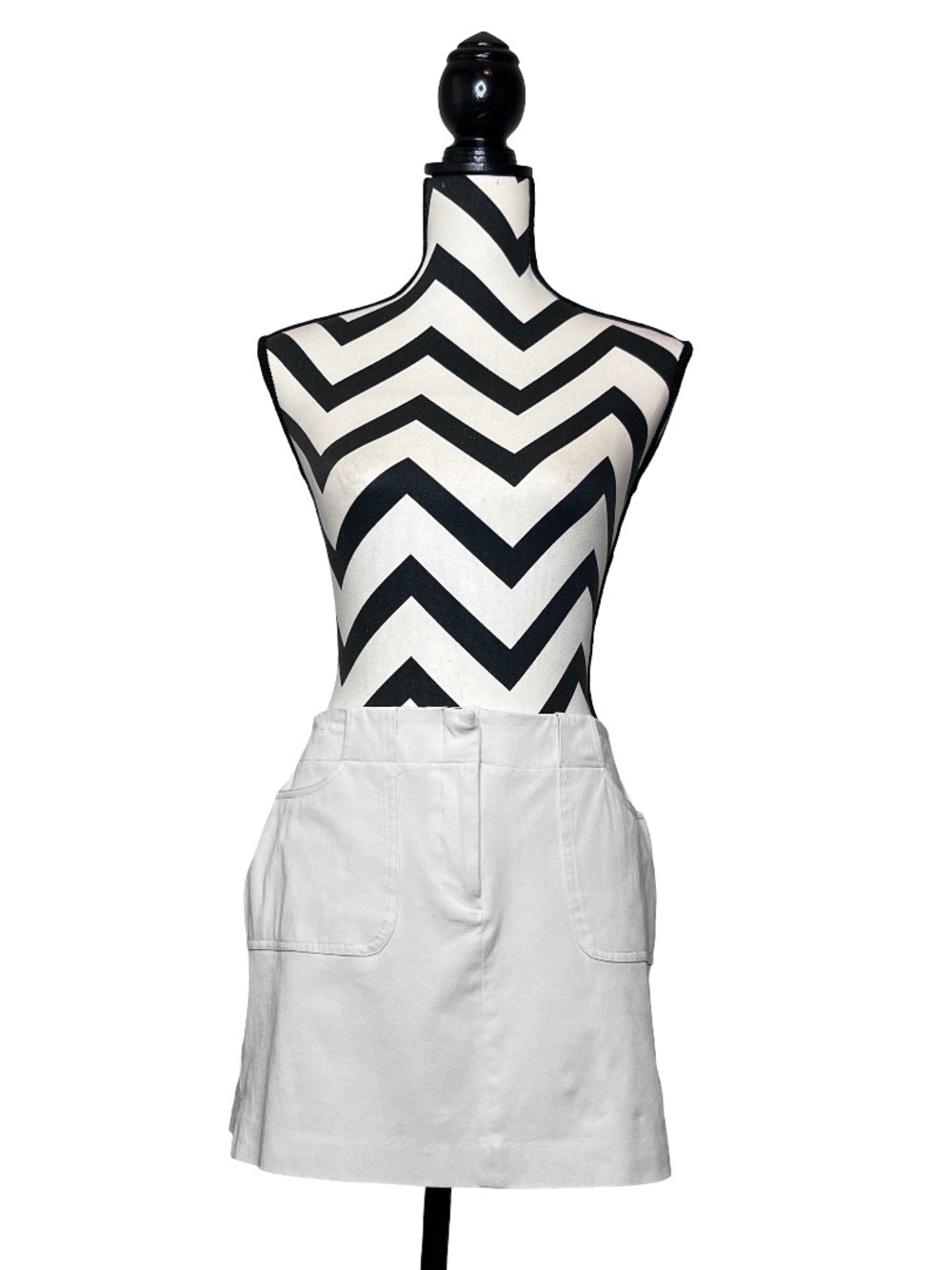 Express Stretch Minimalist Utility Sz 7/8 Resort Preppy Mini Skirt